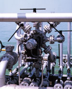 Figure 3. Actual MPFS in an offshore field.